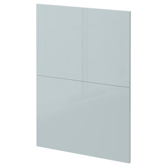 Ikea METOD - 2 fronts for dishwasher, Kallarp light grey-blue, 60 cm