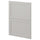 METOD 2 fronts for dishwasher, Lerhyttan light grey, 60 cm