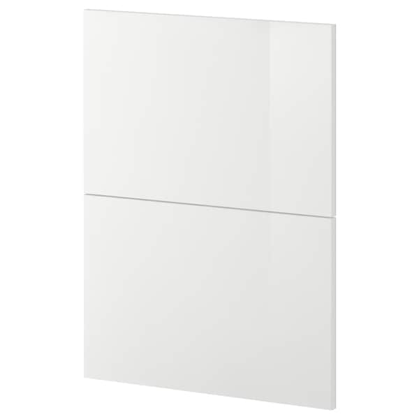 METOD - 2 fronts for dishwasher, Ringhult white, 60 cm