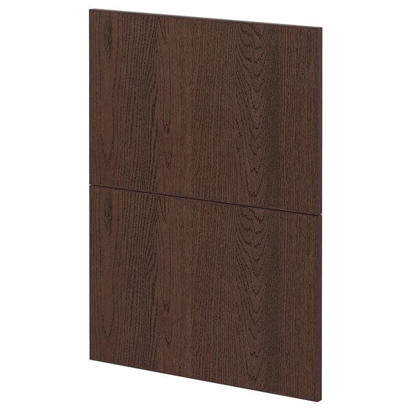 Ikea METOD - 2 fronts for dishwasher, Sinarp brown, 60 cm