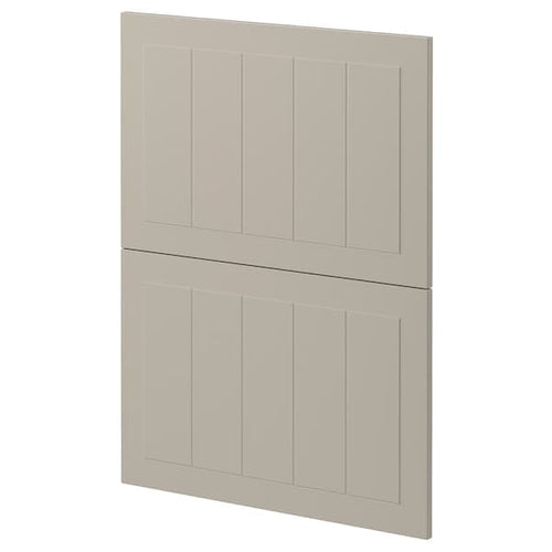 METOD - 2 fronts for dishwasher, Stensund beige , 60 cm