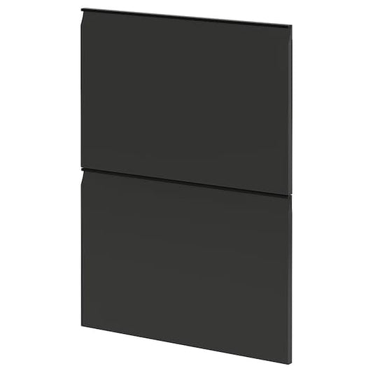 Ikea METOD - 2 fronts for dishwasher, Upplöv matt anthracite, 60 cm