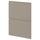METOD 2 fronts for dishwasher, Upplöv matt dark beige, 60 cm