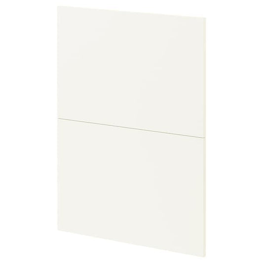 Ikea METOD - 2 fronts for dishwasher, Vallstena white, 60 cm