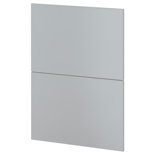 METOD - 2 fronts for dishwasher, Veddinge grey, 60 cm - best price from Maltashopper.com 59449795