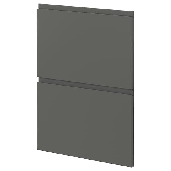 Ikea METOD - 2 fronts for dishwasher, Voxtorp dark grey, 60 cm