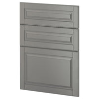 METOD - 3 fronts for dishwasher, Bodbyn grey , 60 cm - best price from Maltashopper.com 99449859