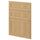 METOD 3 fronts for dishwasher, Forsbacka oak, 60 cm