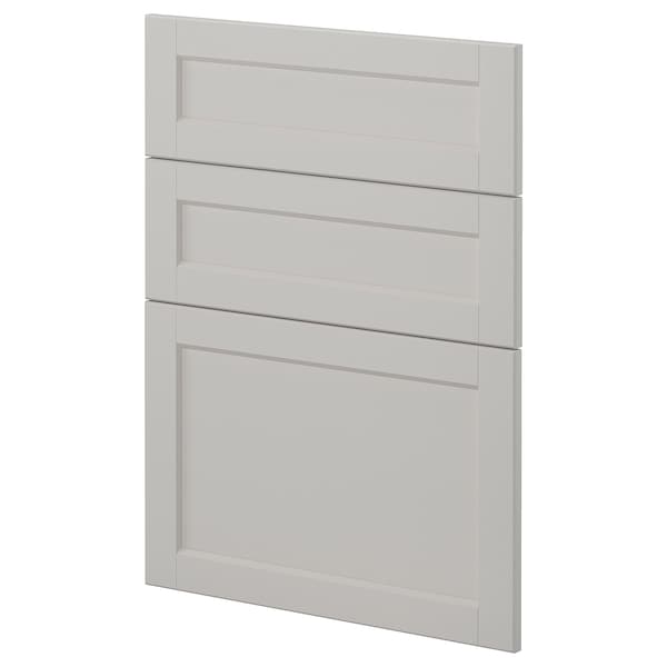 Ikea METOD - 3 fronts for dishwasher, Lerhyttan light grey, 60 cm