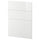 METOD 3 fronts for dishwasher, Ringhult white, 60 cm