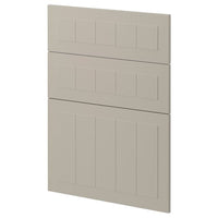 METOD - 3 fronts for dishwasher, Stensund beige , 60 cm - best price from Maltashopper.com 79449836