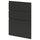 METOD - 3 fronts for dishwasher, Upplöv matt anthracite , 60 cm