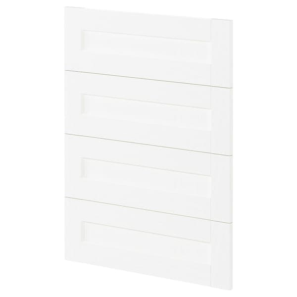 Ikea METOD - 4 fronts for dishwasher, Enköping white/wood effect, 60 cm