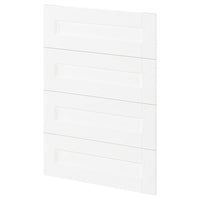 METOD 4 fronts for dishwasher, Enköping white/wood effect, 60 cm