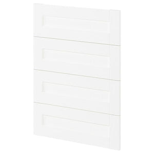 Ikea METOD - 4 fronts for dishwasher, Enköping white/wood effect, 60 cm