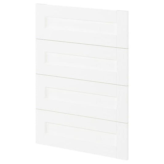 Ikea METOD - 4 fronts for dishwasher, Enköping white/wood effect, 60 cm