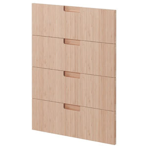 Ikea METOD - 4 fronts for dishwasher, Fröjered light bamboo, 60 cm