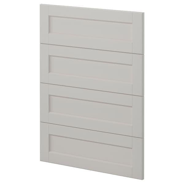 Ikea METOD - 4 fronts for dishwasher, Lerhyttan light grey , 60 cm