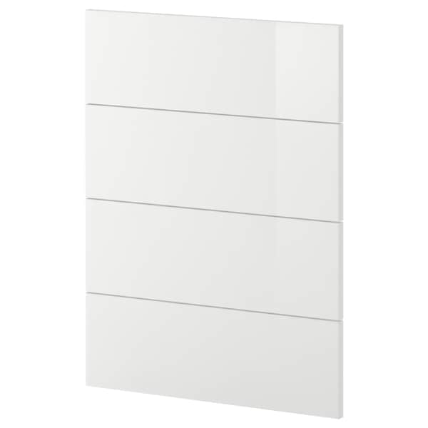 METOD - 4 fronts for dishwasher, Ringhult white , 60 cm