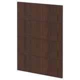 METOD 4 fronts for dishwasher, Sinarp brown, 60 cm