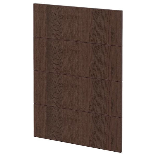 METOD - 4 fronts for dishwasher, Sinarp brown , 60 cm - best price from Maltashopper.com 79449935