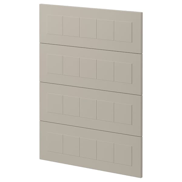 METOD - 4 fronts for dishwasher, Stensund beige , 60 cm