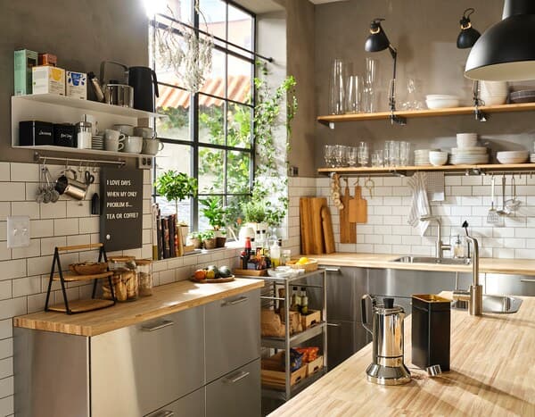 Ikea METOD - 4 fronts for dishwasher, Vårsta stainless steel , 60 cm