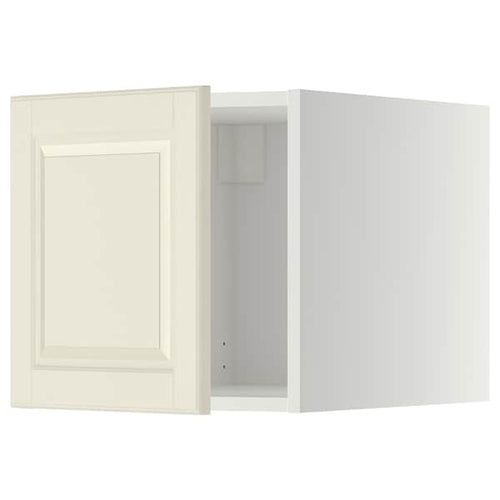 METOD - Top cabinet, white/Bodbyn off-white, 40x40 cm