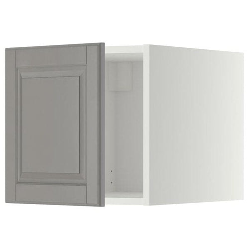 METOD - METOD Top cabinet, white/Bodbyn grey, 40x40 cm