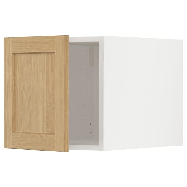 Ikea METOD - Top cabinet, white/Forsbacka oak, 40x40 cm