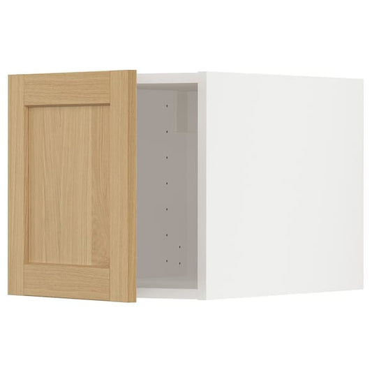 Ikea METOD - Top cabinet, white/Forsbacka oak, 40x40 cm