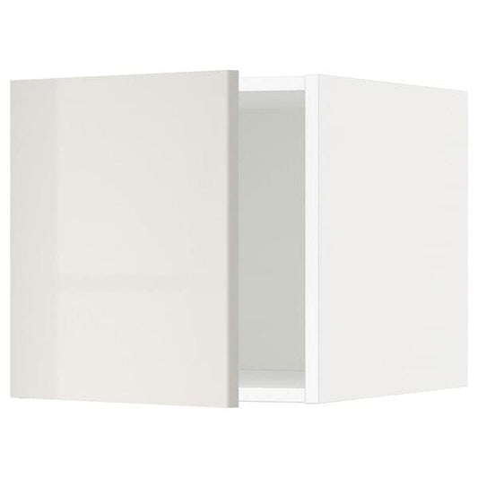 Ikea METOD - Top cabinet, white/Ringhult light grey, 40x40 cm