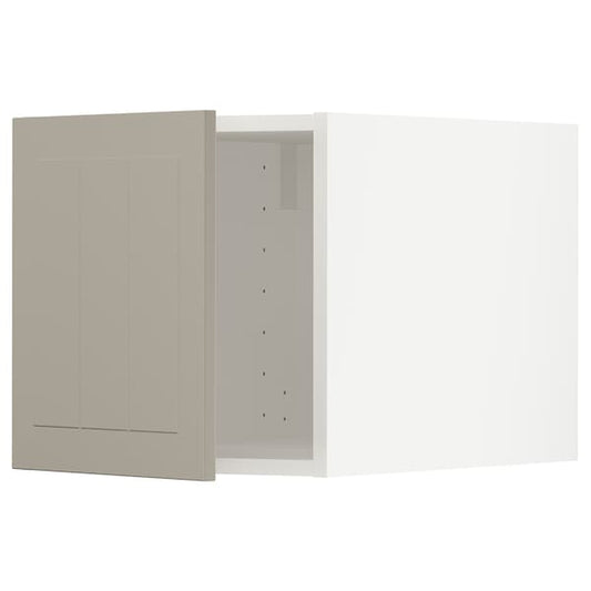 Ikea METOD - Top cabinet, white/Stensund beige, 40x40 cm
