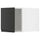 METOD - Top cabinet, white/Upplöv matt anthracite , 40x40 cm