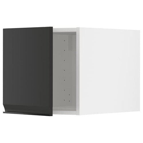 METOD - Top cabinet, white/Upplöv matt anthracite , 40x40 cm