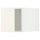 METOD - METOD Top cabinet, white/Vallstena white, 40x40 cm