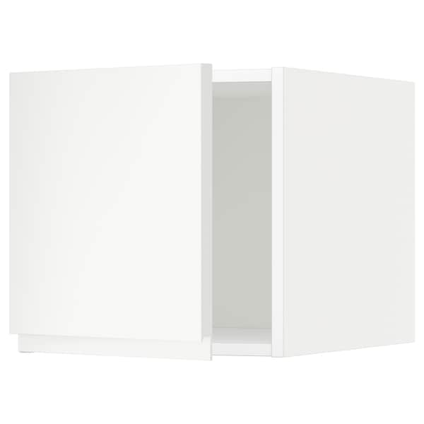 METOD - Top cabinet, white/Voxtorp matt white, 40x40 cm