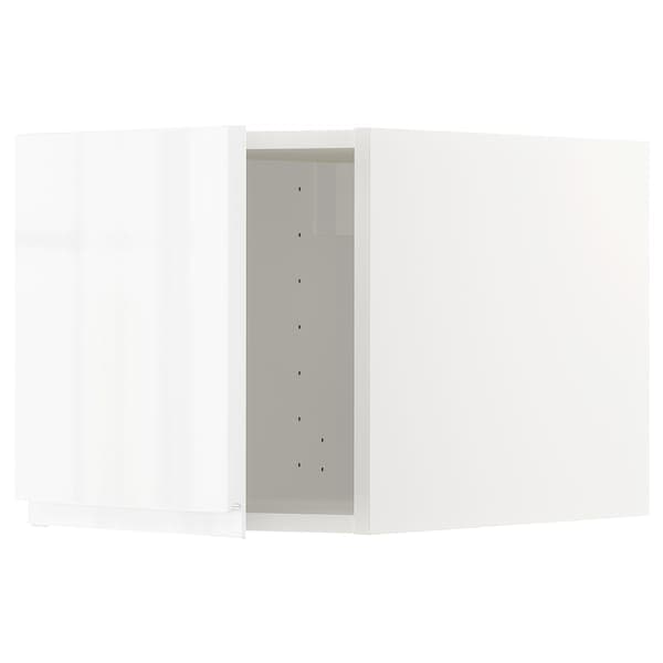 METOD - Top cabinet, white/Voxtorp high-gloss/white, 40x40 cm - best price from Maltashopper.com 99456251