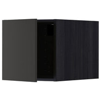 METOD - Top cabinet, black/Nickebo matt anthracite, 40x40 cm - best price from Maltashopper.com 89498440