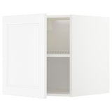 METOD top cabinet for fridge/freezer, white/Axstad matt white, 60x60 cm