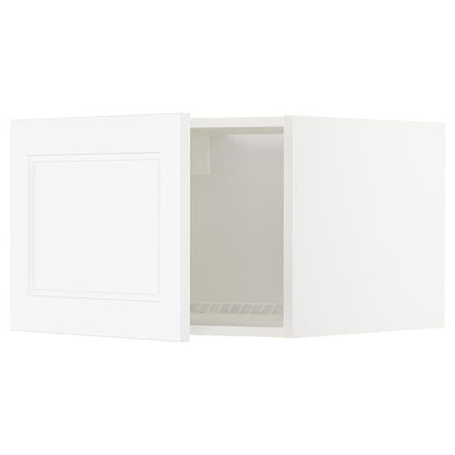 METOD - Top cabinet for fridge/freezer, white/Axstad matt white, 60x40 cm