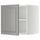 METOD top cabinet for fridge/freezer, white/Bodbyn grey, 60x60 cm