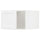 METOD top cabinet for fridge/freezer, white Enköping/white wood effect, 60x40 cm