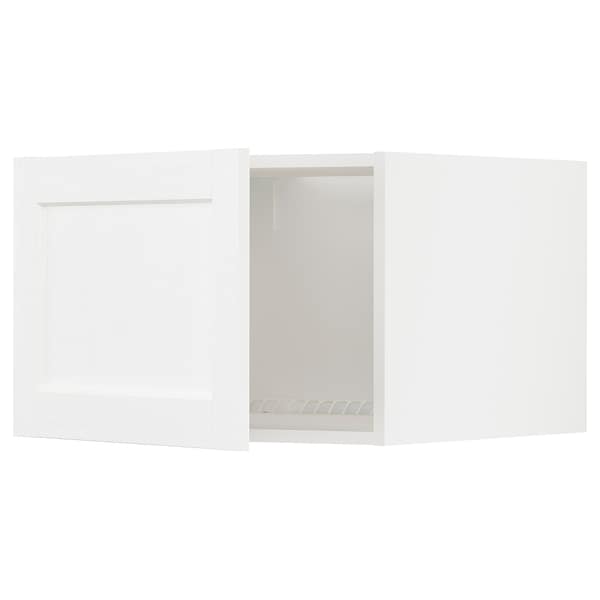 METOD - Top cabinet for fridge/freezer, white Enköping/white wood effect, 60x40 cm