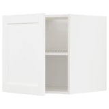METOD top cabinet for fridge/freezer, white Enköping/white wood effect, 60x60 cm