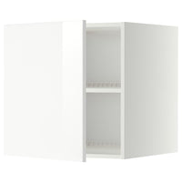 METOD - Top cabinet for fridge/freezer, white/Ringhult white, 60x60 cm - best price from Maltashopper.com 99464294
