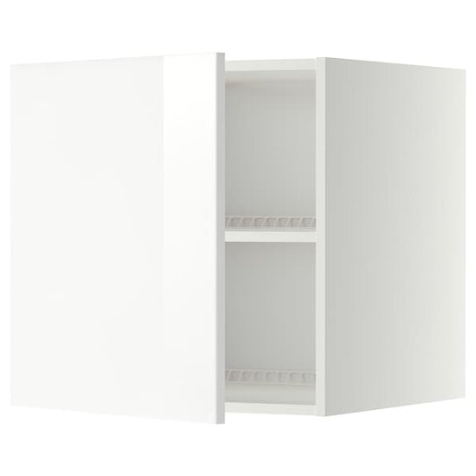 Ikea METOD - Top cabinet for fridge/freezer, white/Ringhult white, 60x60 cm