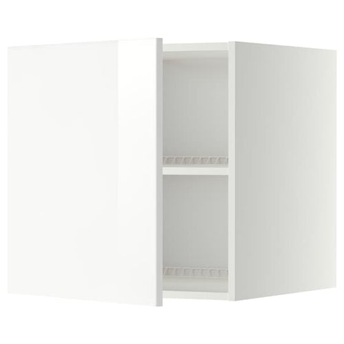 METOD - Top cabinet for fridge/freezer, white/Ringhult white, 60x60 cm