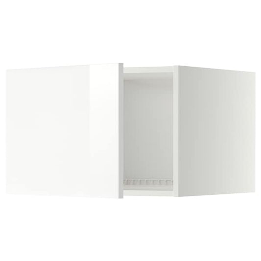 Ikea METOD - Top cabinet for fridge/freezer, white/Ringhult white, 60x40 cm