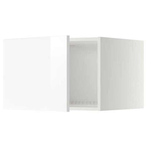 METOD - Top cabinet for fridge/freezer, white/Ringhult white, 60x40 cm